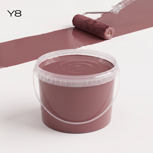 Акриловая краска в ведре 20 л. Y8 -Дымчатая слива