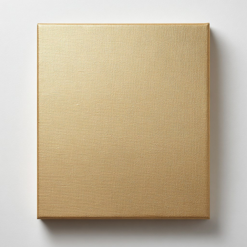 Gold canvas on a stretcher 30x40
