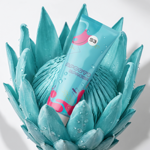 Acrylic paint in a 300 ml tube. "S3 - Cornflower Crayola"