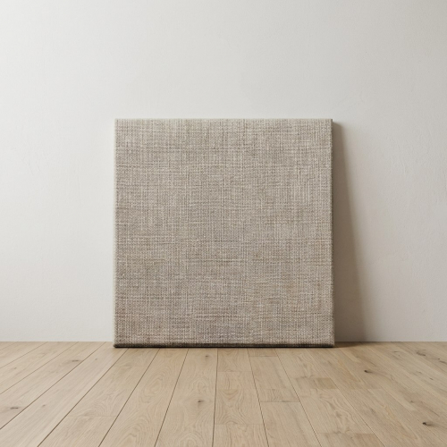 Linen canvas on a stretcher 50x50