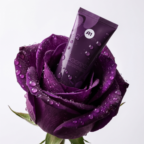 Акриловая краска в тубе 300 мл.  "A1 - Темно-пурпурный