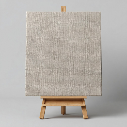 Linen canvas on a stretcher 60x70