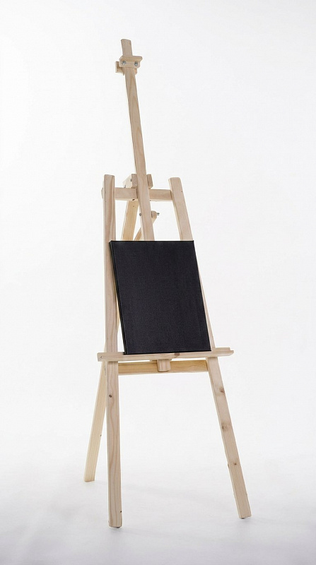 Black canvas on a stretcher 30x40